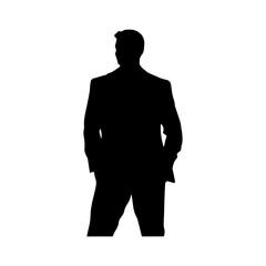 business person silhouette illustration 