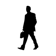 business person silhouette illustration 
