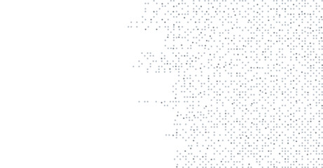 Digital Technology Background, Data Dots Gray Pattern Pixel Background, Geometric Abstract Background with Simple Circular Elements, Creative Medical, Technology, or Science Design, Modern Concept