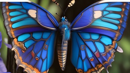 butterfly, insect, nature