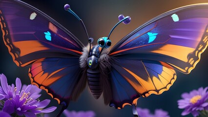 butterfly, insect, nature