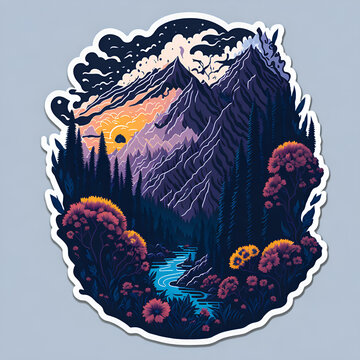 Enchanted Dawn: Majestic Forestscape!