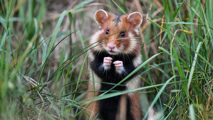 squirrel in the grass