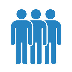 Symbol, ikona ludzi. Plik wektorowy.