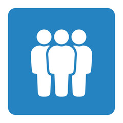 Symbol, ikona ludzi. Plik wektorowy.