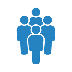 Symbol, ikona ludzi. Plik wektorowy.