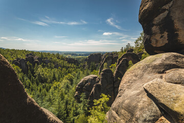 Obrazy na Plexi  Góry w Czechach