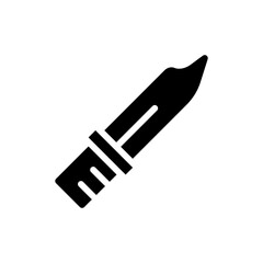 knife glyph icon