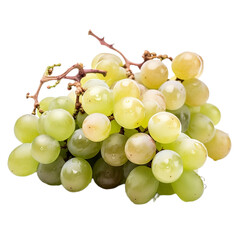 grapes isolated on white background