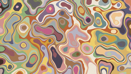 Colorful Oil Texture Background. Captivating Abstract Liquid Art