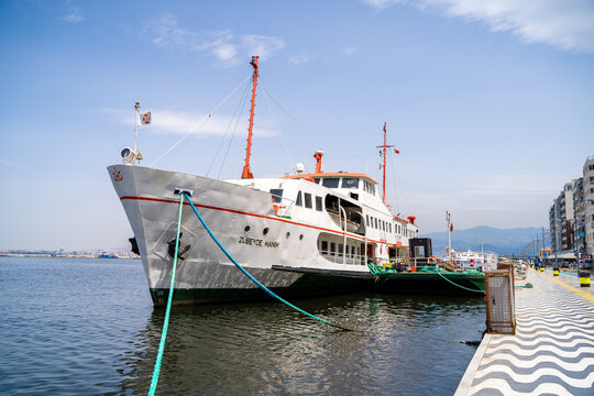 Zubeyde Hanim Ferry Museum in Konak district. Izmir, Turkey - July 1, 2023.