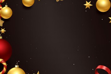 Celebrate Christmas Day with a Festive Christmas Background  Snowfall Gift Boxes and Joyful Holiday Season Magic