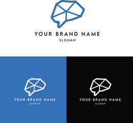 Brain logo design