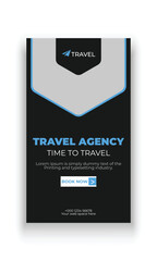 Travel agency social media story holiday banner