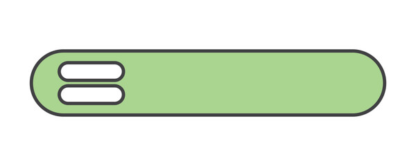 Obraz premium Capsule Simple InfographicLabel