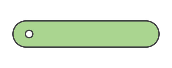 Obraz premium Capsule Simple InfographicLabel