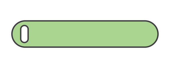 Obraz premium Capsule Simple InfographicLabel