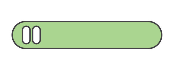 Obraz premium Capsule Simple InfographicLabel