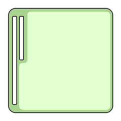 Square Simple Infographic Stencil Textbox