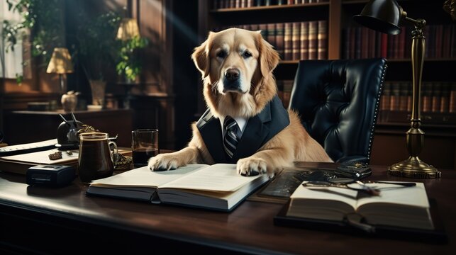 Lawyer Dog Images – Browse 1,036 Stock Photos, Vectors, and Video ...