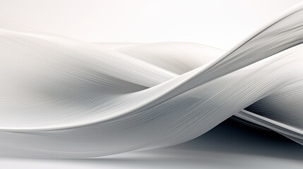 Obraz premium black and white abstract smoke banner