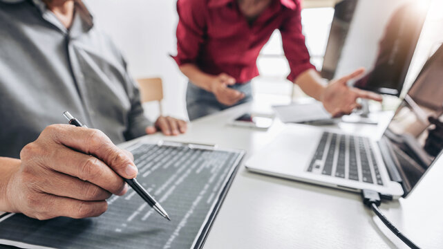 Two professional programmer cooperating and working on web site