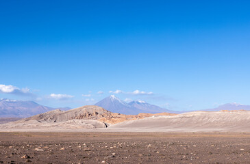 Valle de la Luna, a popular day trip from San Pedro de Atacama into the Atacama desert, a surreal and beautiful landscape in South America