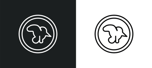 malawian kwacha outline icon in white and black colors. malawian kwacha flat vector icon from africa collection for web, mobile apps and ui.