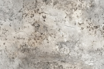 Obraz premium Gray worn concrete wall with some cracks and rough structure - seamless tileable pattern. Generative AI