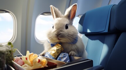 Cabin Crew Bunny: Ensuring Fluffy In-Flight Comfort