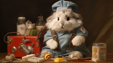 Paramedic Bunny: Providing Fluffy Emergency Care