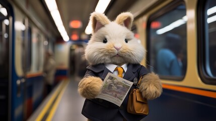 Transit Operator Bunny: Keeping Fluffy Commuters on Schedule
