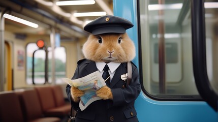 Transit Operator Bunny: Keeping Fluffy Commuters on Schedule