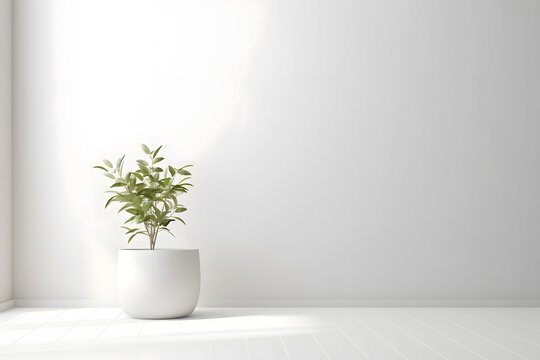 3d rendering of product display and demonstration for product, demo, backdrop, mockup, daylight, nature, beige 