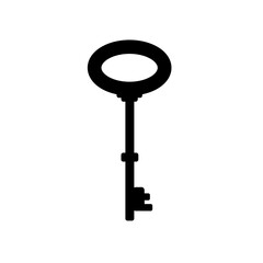 Key icon. Vector illustration 