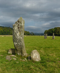 Nether Largie Standing Stones at Kilmartin, Scotland