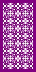 Decorative pattern for Laser Cutting, Decoration, and Ornament