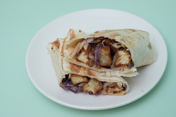 bbq chicken wrap