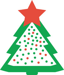 Fototapeta premium Christmas Tree Design