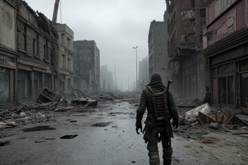 post apocalypse landscape