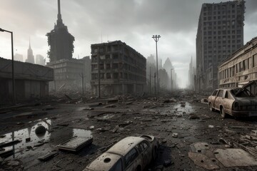 post apocalypse landscape