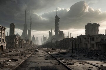 post apocalypse landscape