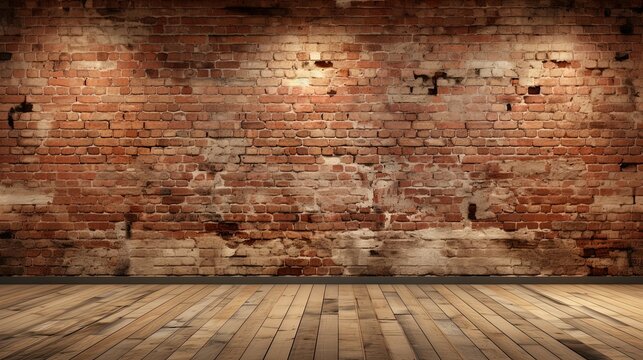 Empty Room with Bricks Wall © Boma