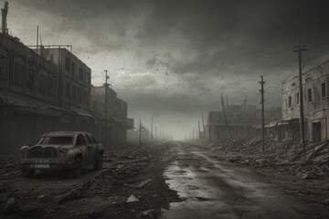 post apocalypse landscape