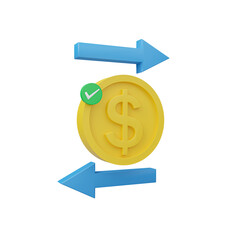 Coin 3d Icon