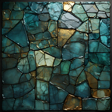 stained glass background,Ai generated