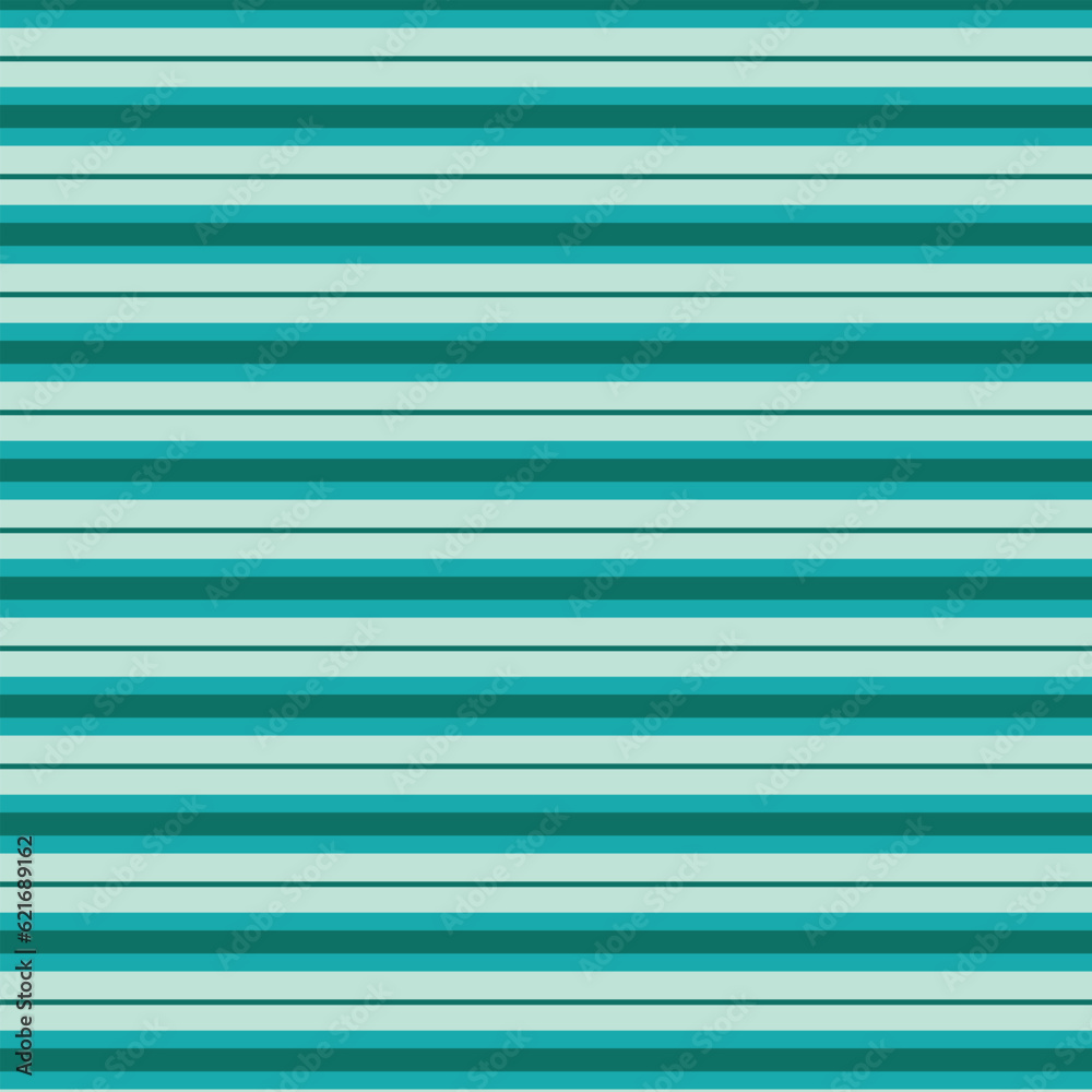 Poster abstract horizontal teal stripe lines pattern art.