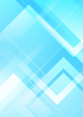 Minimal covers design. Cool blue gradients. Future geometric template.