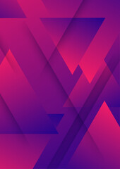gradient shape purple pink abstract geometri design background