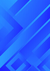 Abstract blue gradient geometric cover designs